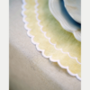 Placemat Filipa geel/wit