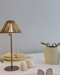 Tafellamp Rotan draadloos - Afbeelding 5