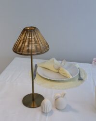 Tafellamp Rotan draadloos - Afbeelding 4